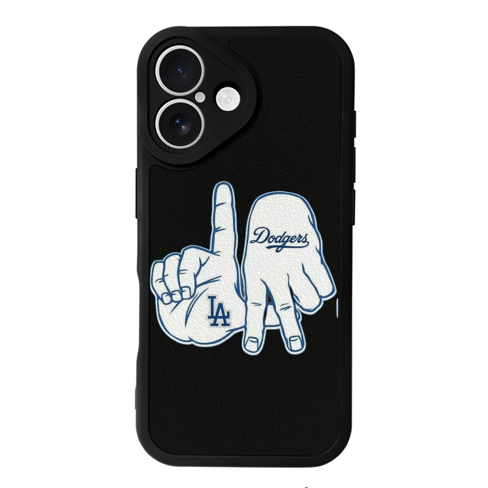  IPhone 16 Silicone Leather Case – UV Print, Lambskin Texture – Perfect Fit, Wireless Charging Compatible, Scratch Resistant, Precise Cutouts – Stylish Protection For IPhone 16